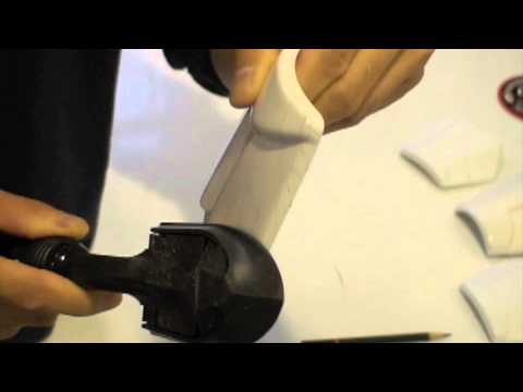 Making return edges on plastic armor: part 1