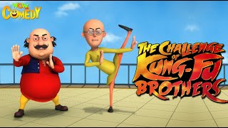 Motu Patlu in Hindi | The Challenge of Kung Fu Brothers Movie | Animated Movies | Wow Kidz Comedy