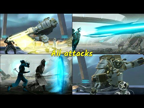 Shadow fight 3 Final Boss Shadow all movesets || Shadow boss