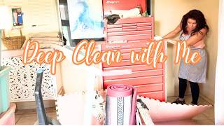 DEEP CLEAN WITH ME 🐔 Backyard Update + Homemade Pizza!