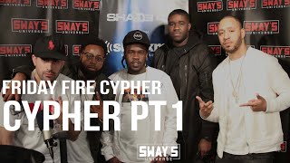 Friday Fire Cypher PT 1: Prez P, Travis Bowe, Banger Yours Truly and Kevin AntoniYo Freestyle Live