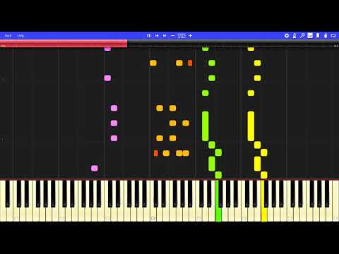 Piano Four Hands - A. Diabelli - Op. 149 Nº19 [Synthesia Tutorial]