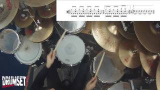 How to Play &quot;Beyond the Black Hole&quot;, Gamma Ray, drum lesson