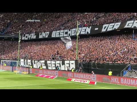 Pyro HSV - HANSA Rostock 2. Spieltag in der 2. Bundesliga