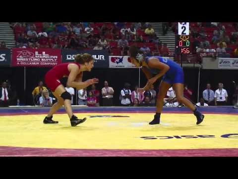WFS 55kg Finals Match 1 - Helen Maroulis vs. Ashley Hudson