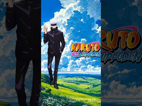 Gojo vs naruto characters #anime #naruto #jujutsukaisen