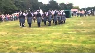 Burntisland Pipe Band - 2nd at the Scottish Championships 2014