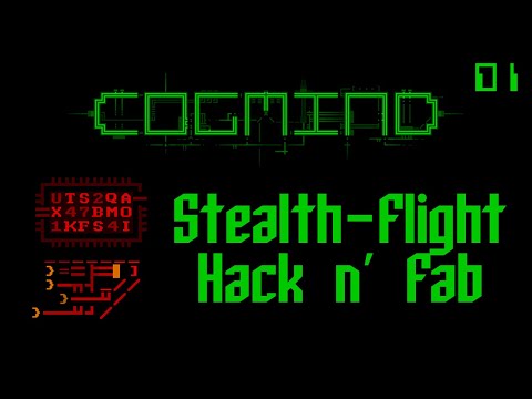Let's Play Cogmind | W++ Stealth-Flight Hack n' Fab Build | Part 1 [Twitch VOD]