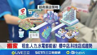 超商首家"商辦樓中店" 鎖定上班族+省成本 租金.人力.水電都能省! 樓中店.科技店成趨勢｜記者 林嘉倩 華紹平｜台灣要聞20260402｜三立iNEWS