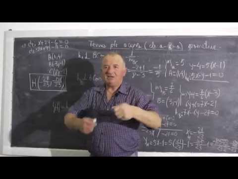 2/2 Lectia 376 - Geometrie analitica - Probleme din tema pentru a doua zi la matematica - Clasa 10