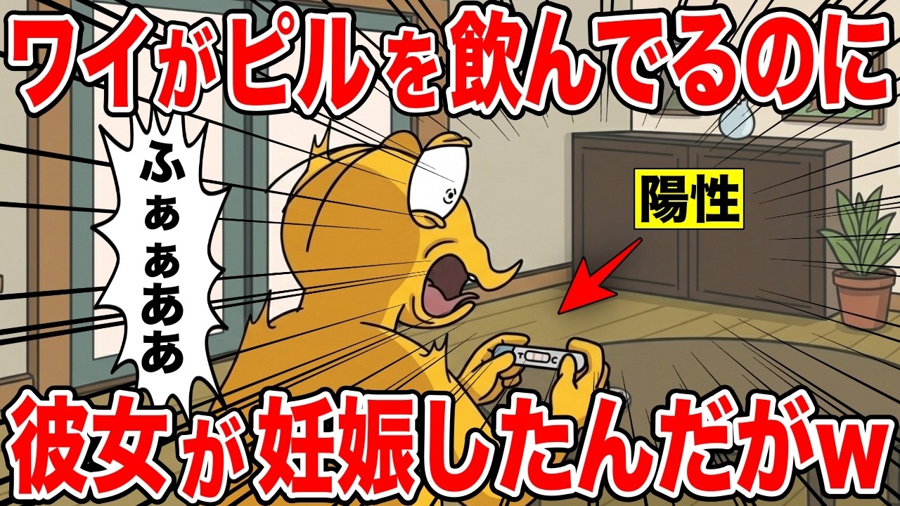 【2ch面白いスレ】ワイがきちんとピル飲んでるのに彼女が妊娠したんだが…【アニメコント】