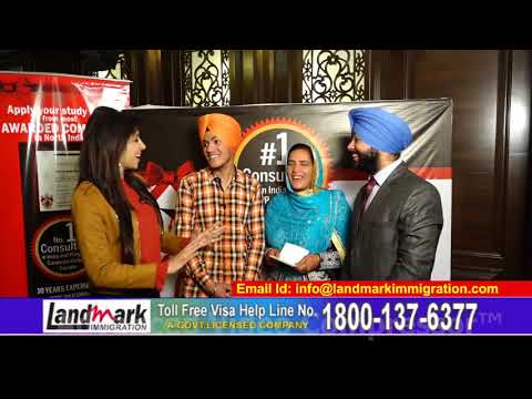 Testimonial of MR. GURPREET SINGH - LANDMARK IMMIGRATION CONSULTANT