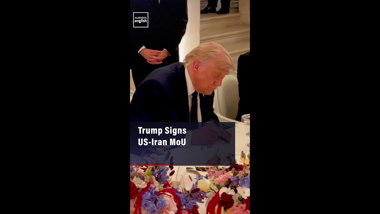 Video | Trump Signs US-Iran MoU