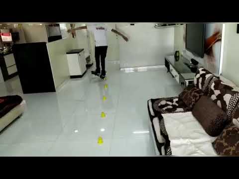 FORWARD STROLL - INLINE FREESTYLE SKATING. LEVEL-2 TRICK. SLALOM.