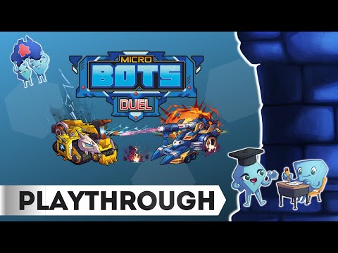 Micro Bots Duel ??️ - Playthrough with Tarrant and Stella
