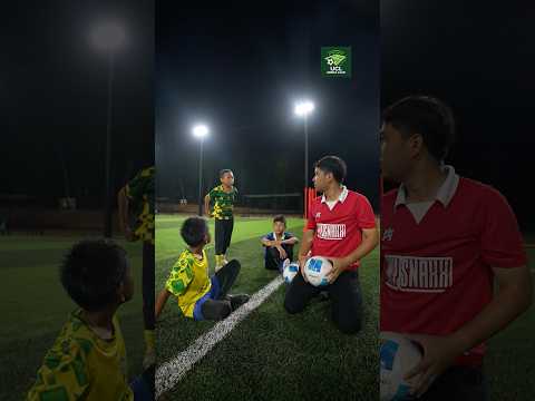 เมื่อเด็กไม่เคยเตะบอล อยากลองฝึกเตะชนคาน ต้องเตะกี่รอบ!? #ตัวตึงยะลา