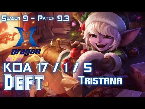 KZ Deft TRISTANA vs SKT Teddy KAI'SA ADC - Patch 9.3 KR Ranked