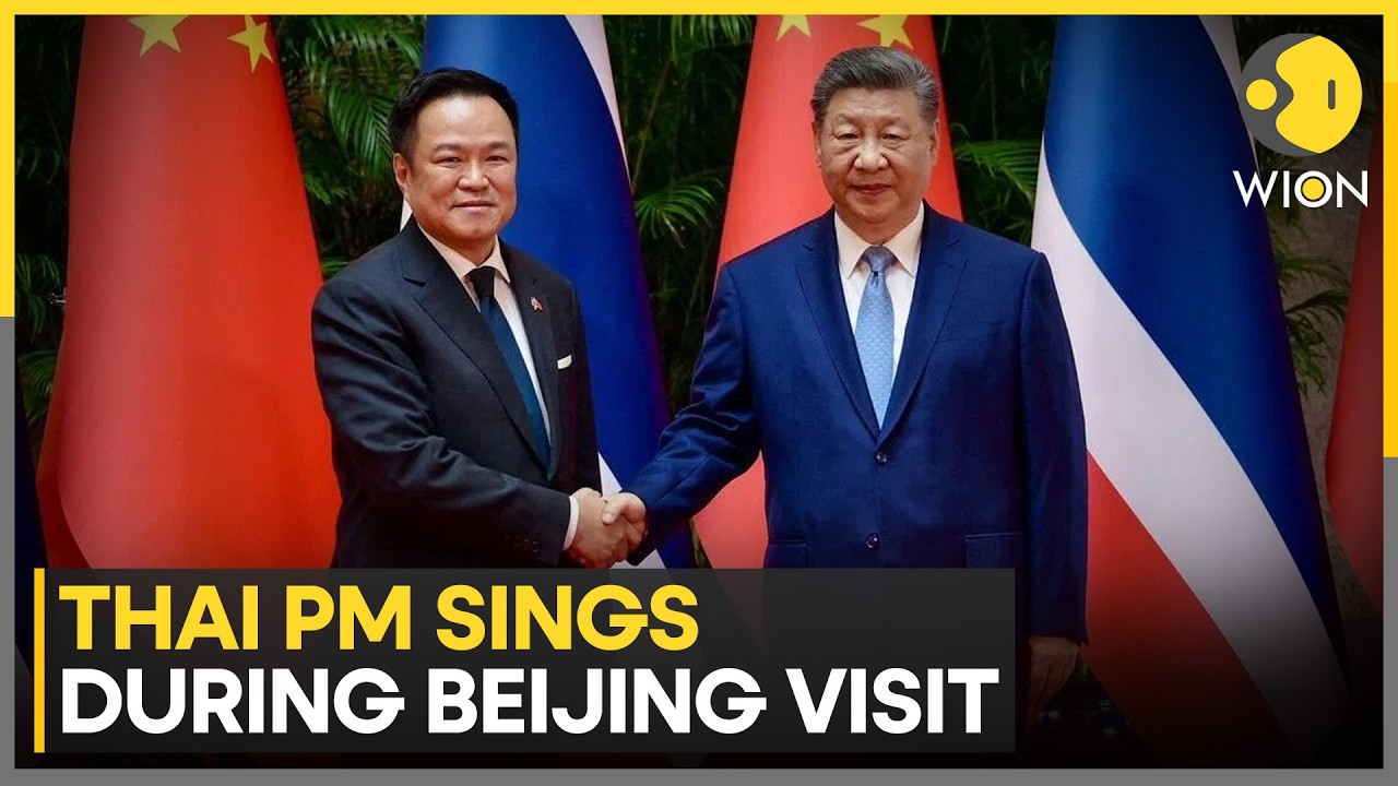 Thai Prime Minister Sings Classic Song for Chinese Premier Li Qiang During Beijing State Lunch