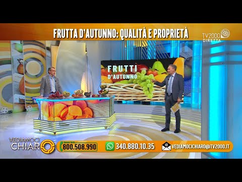 Vediamoci Chiaro, 9 novembre 2021 - Frutta d'autunno, qualità e proprietà