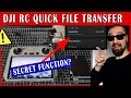 DJI RC Drone To SSD FILE Transfer No Laptop Needed