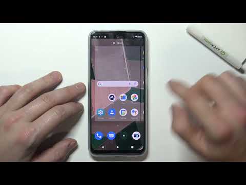 Motorola Moto G41   How to remove restore messages icon from screen