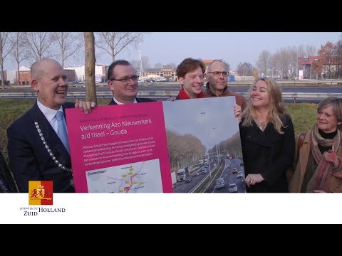 Ondertekening Startbeslissing A20 Nieuwerkerk a/d IJssel - Gouda | Provincie Zuid-Holland
