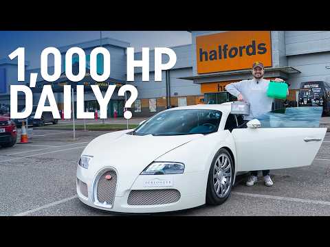 I Drove A Bugatti Veyron As My Daily For 12 hours! – It Was STRESSFUL