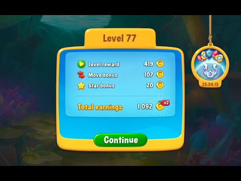 Fishdom Level 77