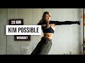 20 MIN FULL BODY HIIT Kim Possible Themed WORKOUT No Equipment All Standing