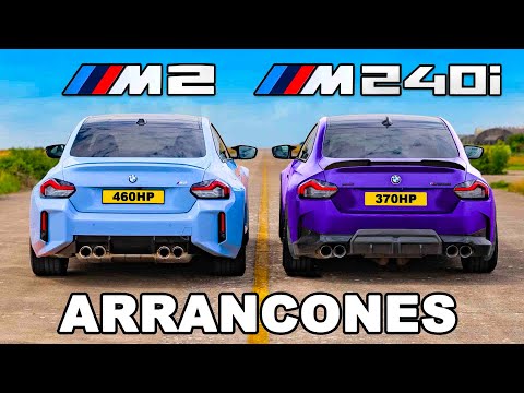 Nuevo BMW M2 vs BMW M240i: ARRANCONES
