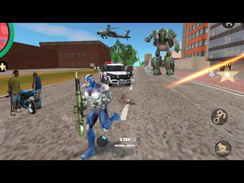 Rope Hero: Vice Town (Rope Hero With RPG Gun) Rope Hero Drive Monster Truck - Android Gameplay HD