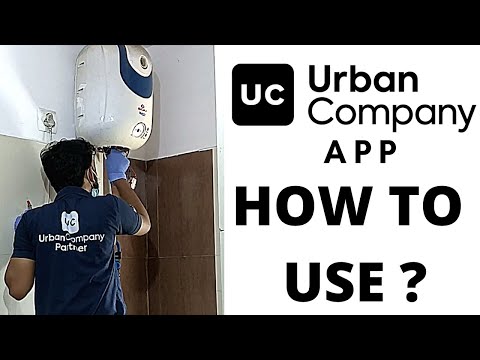 Part of a video titled how to use urbanclap app step by step | Urban Company app - YouTube