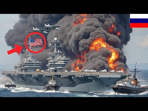 13 minutes ago, the US monster aircraft carrier carrying 500 tanks was destroyed by a Russian Sukhoi