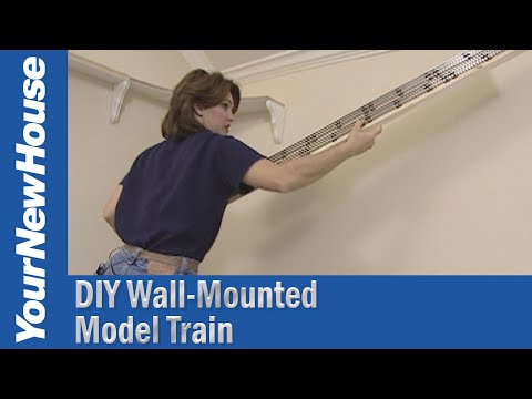 Wall Train Track DIY (#5153)