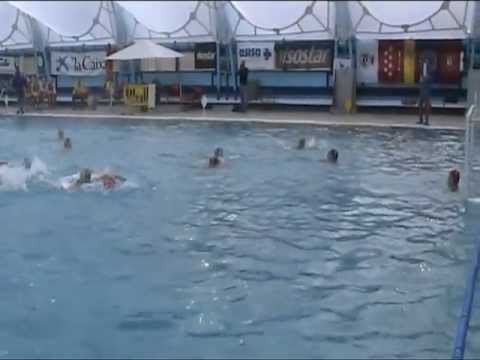 WP Infantil Real Canoe Isostar - Pozuelo Waterpolo  (1º cuarto) 16/12/2012