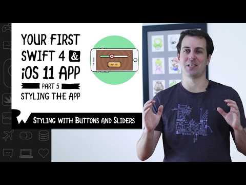 Styling with Buttons and Sliders Beginning Programming with iOS 11 Swift 4 and Xcode 9