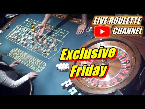 ???? LIVE ROULETTE |???? Exclusive Friday Watch Biggest Bets In Vegas Casino ???? MEGA SESSION ✅ 2024-04-26