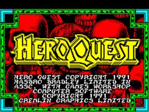 Hero Quest Spectrum Title Music