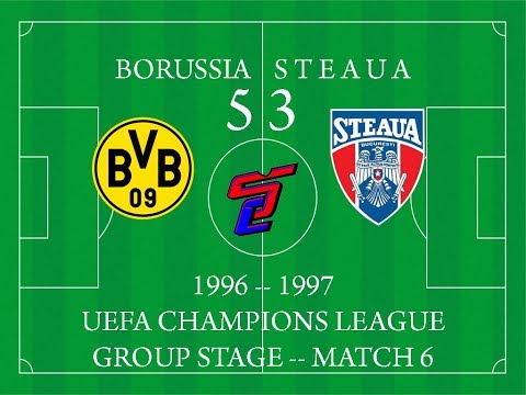 Borussia Dortmund 5-3 Steaua (1996/1997 UCL)