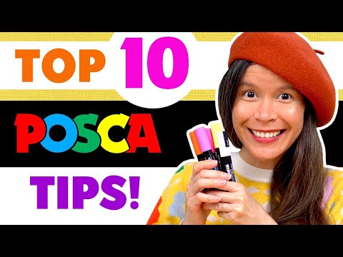 How to Use Posca Markers: Top 10 Tips + Techniques