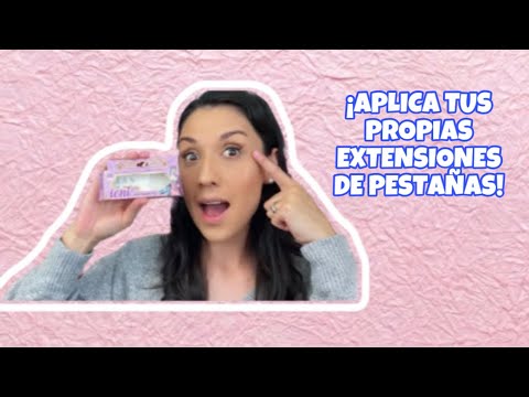 COMO APLICAR EXTENSIONES DE PESTAÑAS EN CASA-Bren EsAv