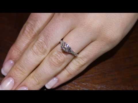 Split Shank Engagement Ring – ‘Dakota’