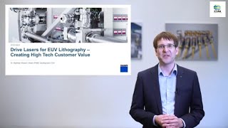 Drive #lasers for #EUV lithography: Creating high-tech customer value 