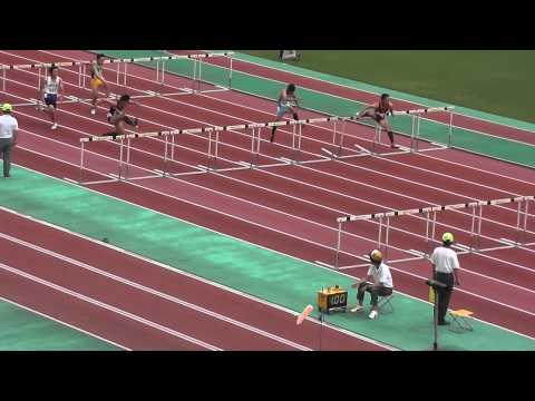 2014.8.22 兵庫県高校ユース 男子2年110mH 予選4組