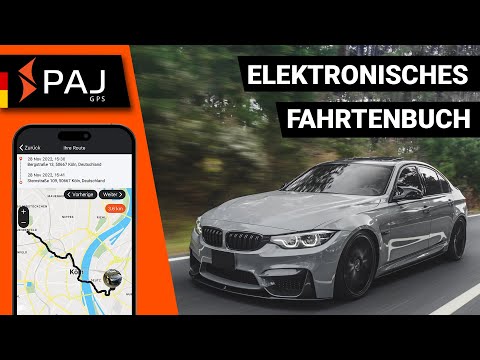 🌐RECHTSSICHER UND FINANZAMTKONFORM📍ANLEITUNG ELEKTRONISCHES FAHRTENBUCH mit PAJ #GPS Trackern