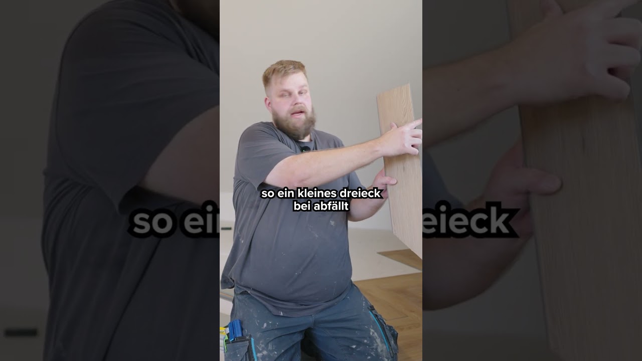 Fischgrät = Mehr Verschnitt! So viel musst du einplanen