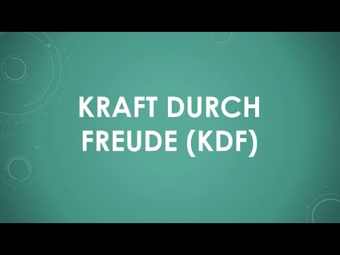 Kraft durch Freude KdF