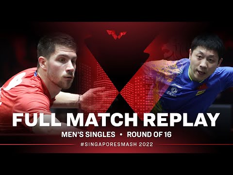 FULL MATCH | FRANZISKA Patrick (GER) vs XU Xin (CHN) | MS R16 | #SingaporeSmash 2022