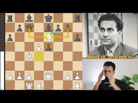 اعتقد ان ميخائيل تال مجنون || Mikhail Tal vs. Istvan Bilek