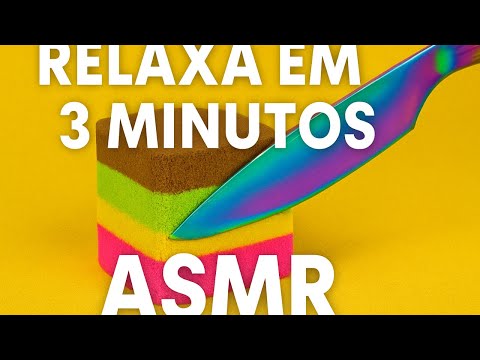 "3 minutos de puro ASMR para acalmar a mente"